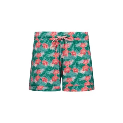 Skiny L. Shorts Hibiscus Leaves bamboe viscose bloemmotief