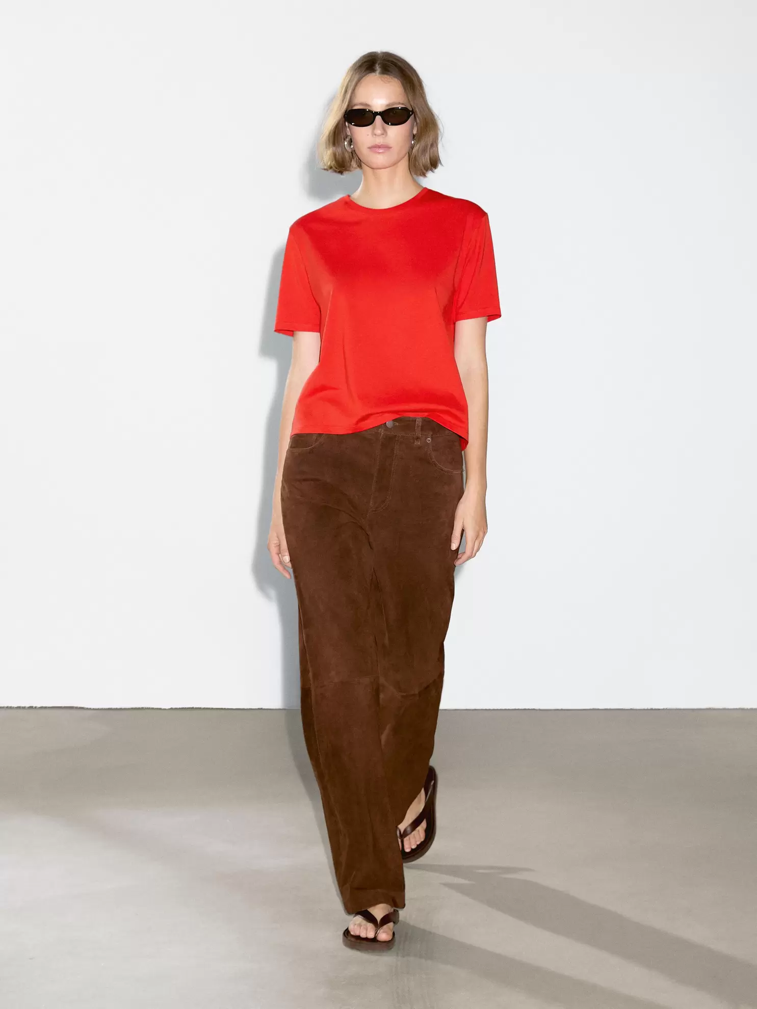 T-shirt regular à manches courtes