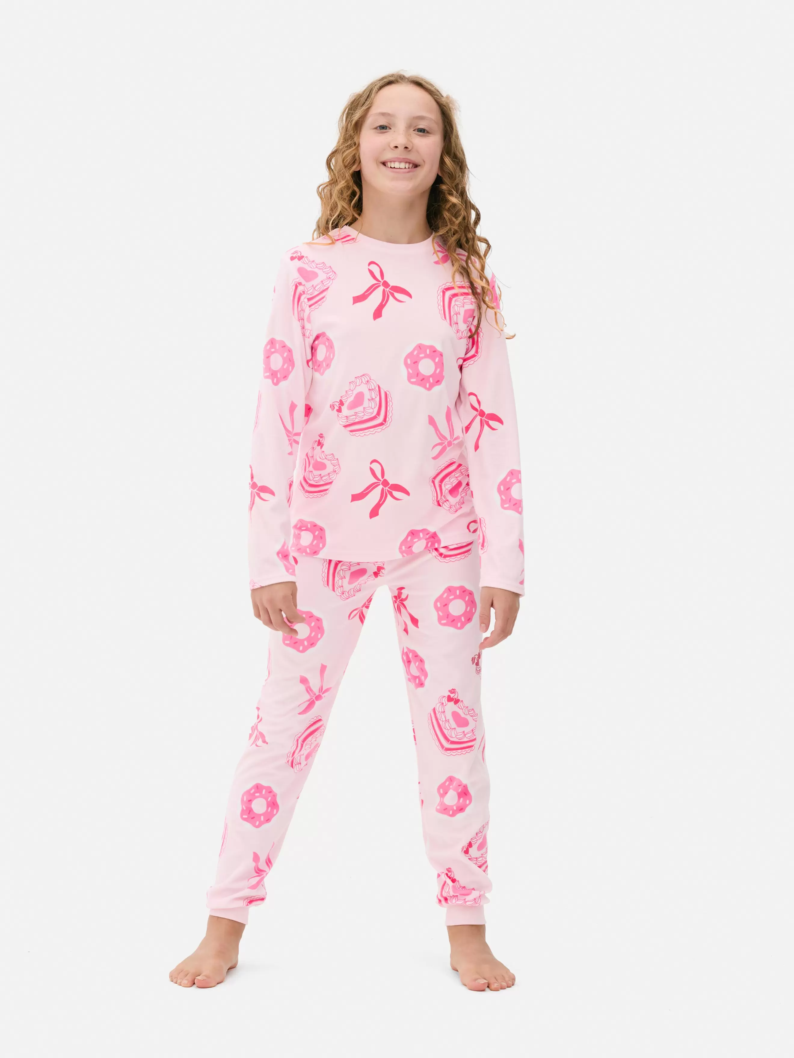 7-15 ans | Pyjama confortable à motif gâteau