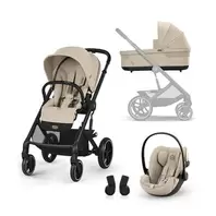 Pack Balios poussette S Lux + nacelle Cot S + siège-auto i-Size cloud G Almond Beige Pack Balios poussette S Lux + nacelle Cot S + siège-auto i-Size cloud G Almond Beige