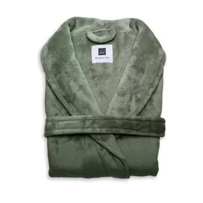 Zo! Home Cara Badjas Olive Green - Maat L