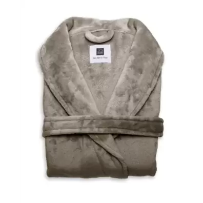 Zo! Home Cara Badjas Deep Taupe - Maat S