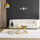 Gold Sphere - Lampadaire en métal doré H206cm