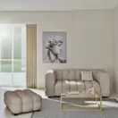 Lilo - Pouf nuage beige sable