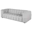 Lilo - Canapé nuage 3/4 places gris clair chiné