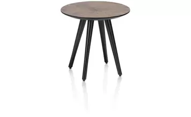 Bijzettafel Maze - Ø40cm H39cm - Roest