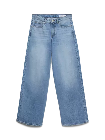 VMSANDIE-STRETCH Taille moyenne Wide Leg Fit Jeans