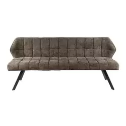 Banc de salle à manger Ramon 180 cm tissé - taupe