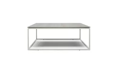 Salontafel vierkant Cabaret - silver walnut