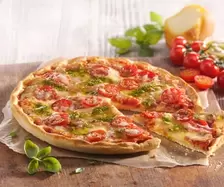 Pizza 'Soft & Crispy' provolone-mozzarella