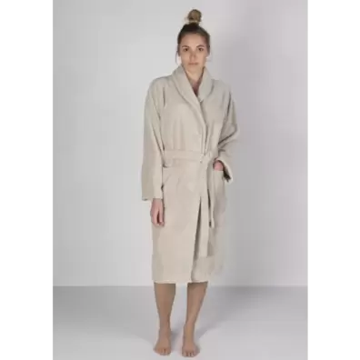 Casilin Teddy Fleece Badjas Beige - M