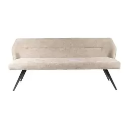 Banc de salle à manger Diego tissé 188 cm - sable
