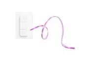 PHILIPS HUE Bundle Solo lightstrip - Wit en gekleurd licht - 3m + Dimmer switch draadloze schakelaar