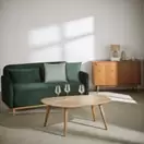 Janeiro - Table basse vintage en bois de manguier L108