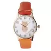 Montre enfant unisexe en acier et bracelet simili Ø3,5xL23cm (2 modèles)