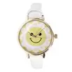 Montre enfant unisexe cadran rond motif soleil bracelet simili Ø3,5xL23cm (2 modèles)