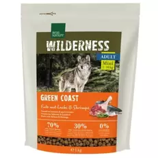 WILDERNESS Mini Adult Green Coast eend met zalm en garnalen 1 kg