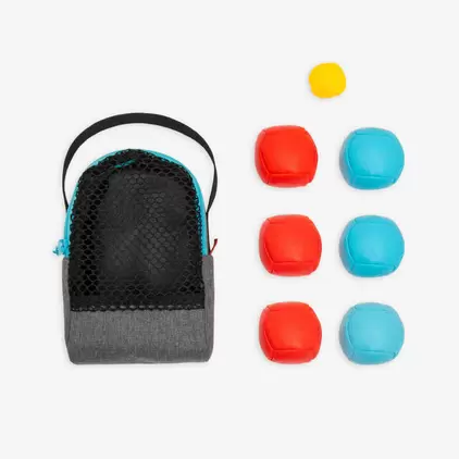 6 petanqueballen voor recreatief gebruik Enter 100 Soft indoor en outdoor