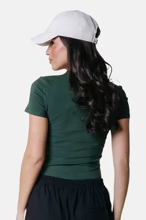 T-shirt met korte mouwen - groen