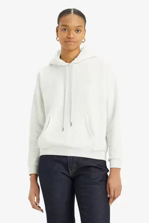 Sweater met kap - grijs