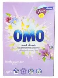 Omo lessive en poudre Lavande 1kg