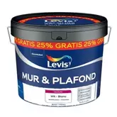 LEVIS Peinture mur et plafond 8+2L Velours
