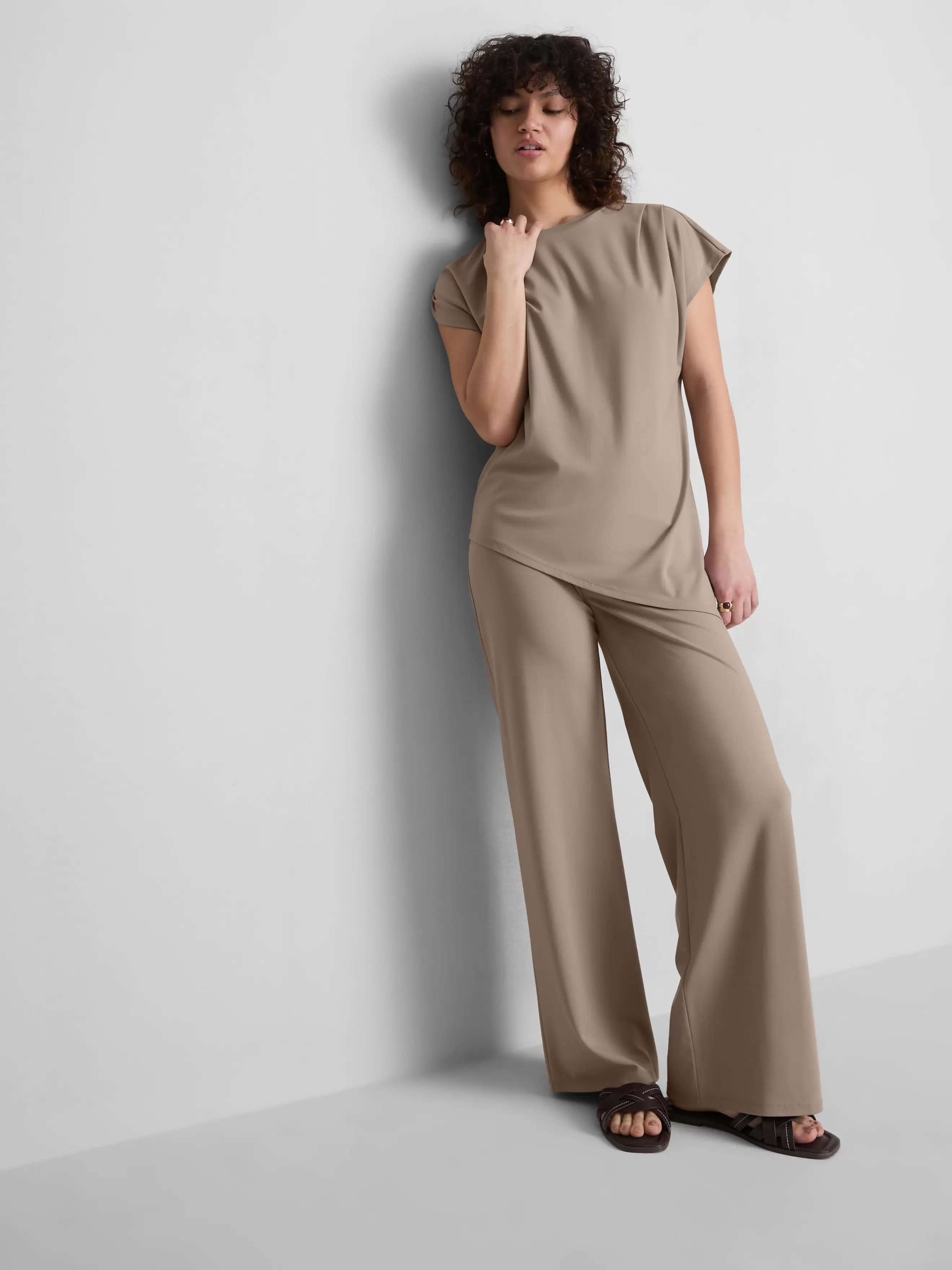 DINGUERIE | Haut asymétrique drapé