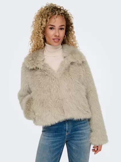 ONLMANNY Synthetic fur jacket