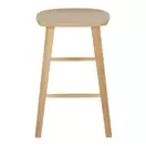 Mangrove - Tabouret pour îlot central en bois de frêne H66