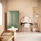 Fiby - Chaises en polypropylène et acier blanc (x2)