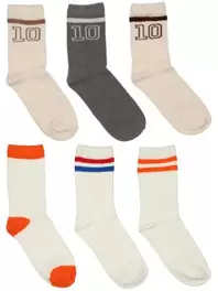 Chaussettes garçon 3 paires taille 19/22 – 35/38