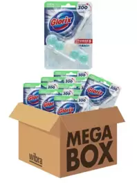 Glorix blocs WC javel mégabox 9 pièces