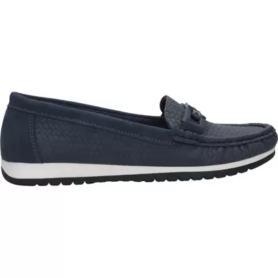 Mocassin Blauw