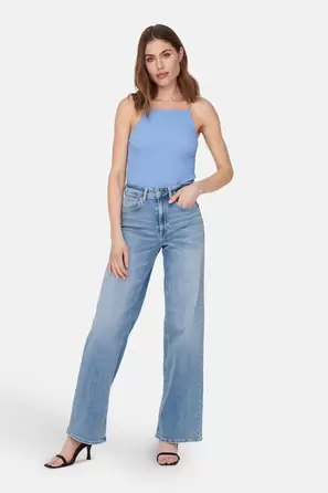MADISON BLUSH - light blue denim