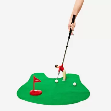 Golf en el baño