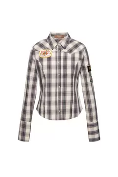 Chemise à carreaux Montserrat Messeguer