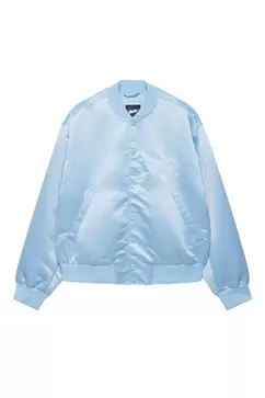 Veste bomber satinée