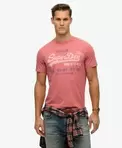 T-shirt classique décontracté Vintage Logo