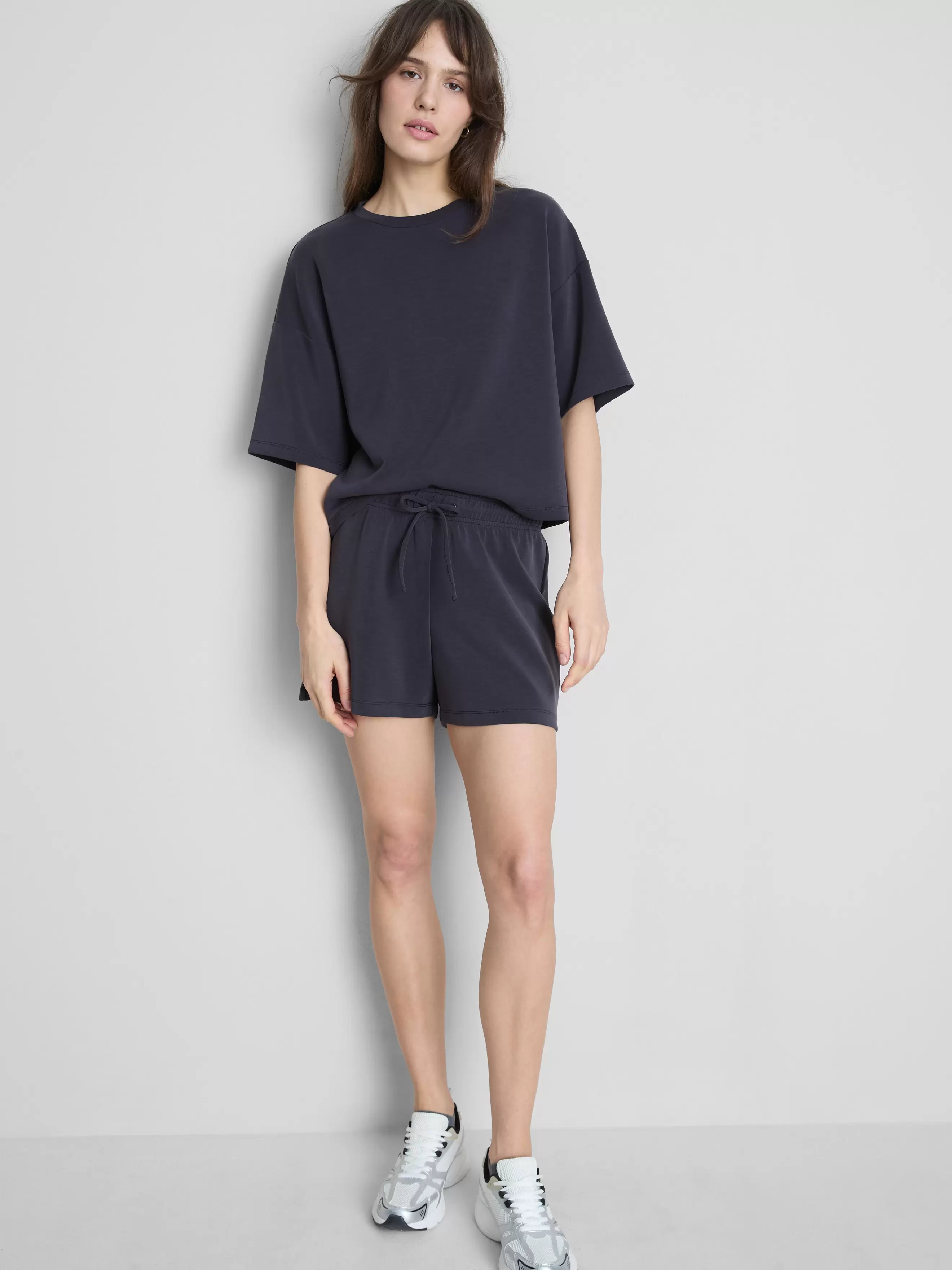 MAJOR FIND | Haut droit en modal mélangé