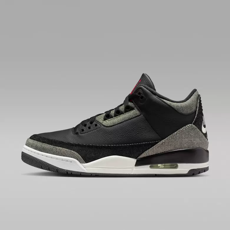 Air Jordan 3 x Levi's® « Black and White »
