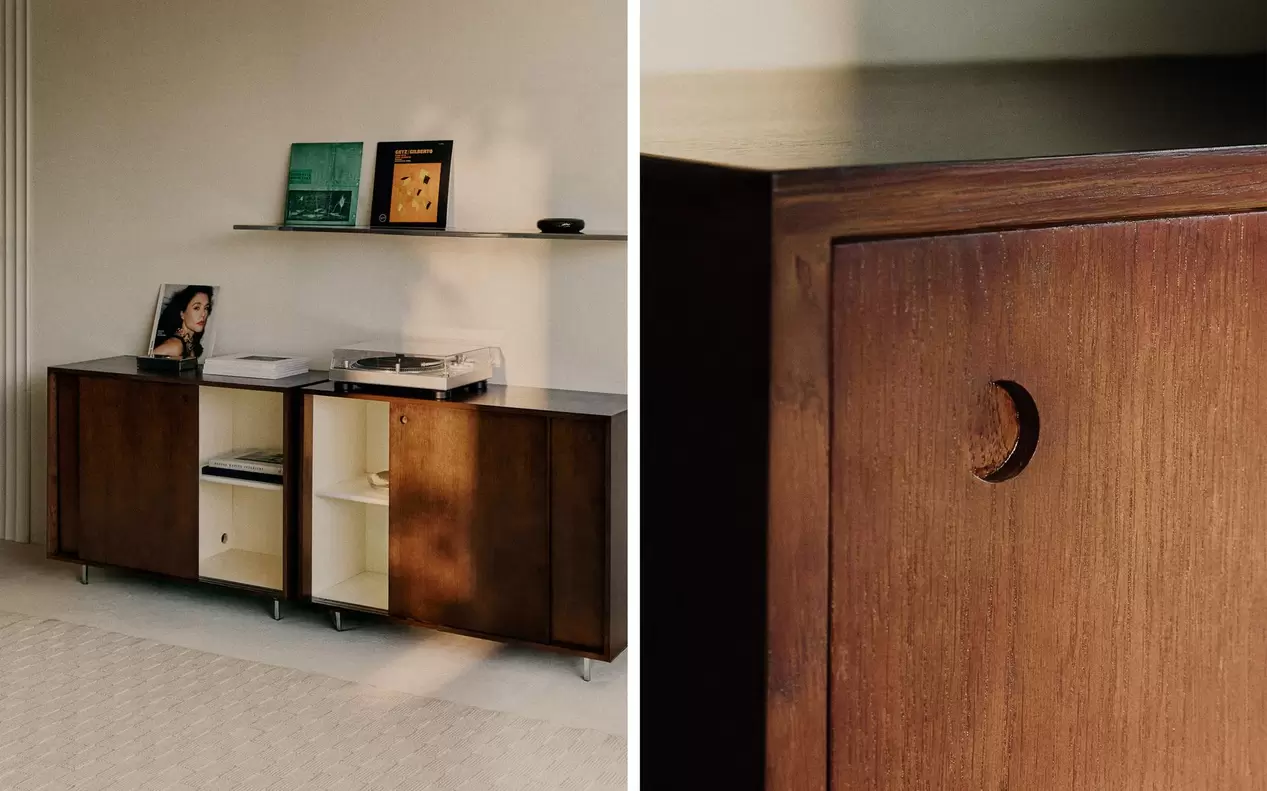 WOODEN STORAGE UNIT