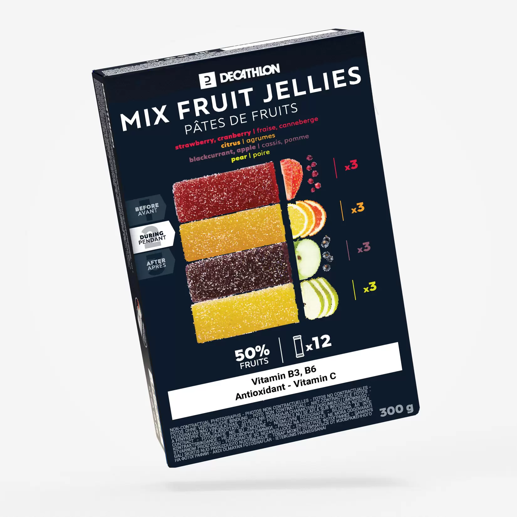 ENERGY FRUIT JELLIES MIX 12x 25 G