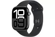 APPLE Watch S10 GPS 46 mm Aluminum Jet Black kast, Rubber Band M/L (MWWQ3QF/A)