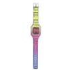 Montre unisexe digitale silicone multicolore Ø5x17,5cm (2 modèles)