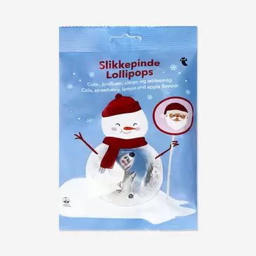 Navidad piruletas en bolsa
