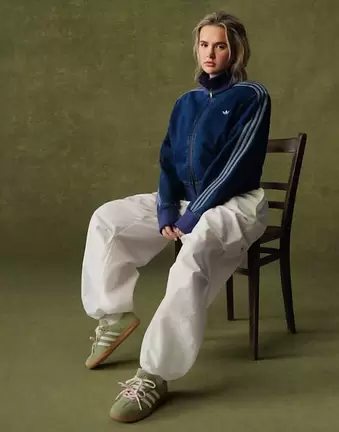 Adidas Originals x Molly-Mae Samba Matcha trainers in green