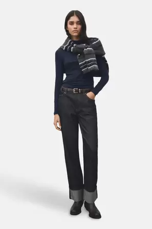 T-shirt met lange mouwen - blauw