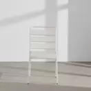 Belleville - Chaise en acier coloris argile