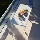 Belleville - Chaise en acier coloris argile