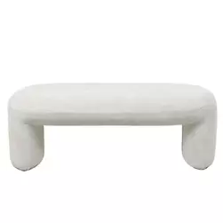 Banc d'entrée Giga Meubel Raven - beige - tissu - 110x45x40cm